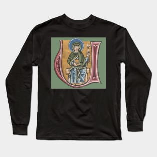 Illuminated Initial U Long Sleeve T-Shirt